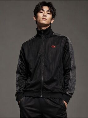 Diesel S locker slim fit zip sweatshit